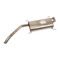 Muffler complete with end pipe 57-58 Ø inside