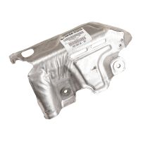 Heat shield on the turbocharger