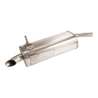 Rear silencer