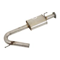 Exhaust pipe front after cat. with muffler