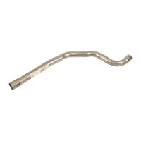 Exhaust pipe centre from soot filter