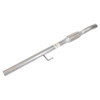 Front center exhaust pipe