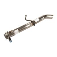 Rear exhaust pipe