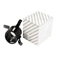 Tailpipe trim on the right