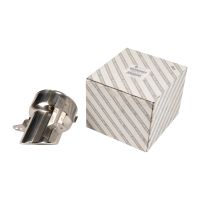 tailpipe cover on the left