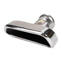 Tailpipe trim on the left