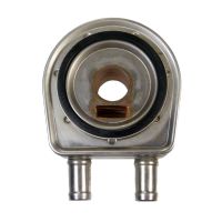 Oil cooler heat exchanger with sealing ring