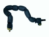 Oil ventilation hose with e-connection