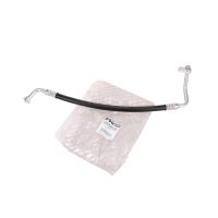 Air-conditioning line on capacitor top