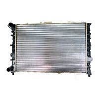 Engine cooler L=580 H=387 W=24 + / -air-conditioning