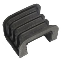 Rubber clip radiator bottom