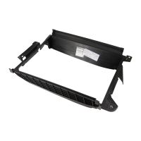 Baffle for the engine radiator