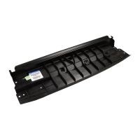 Baffle radiator above