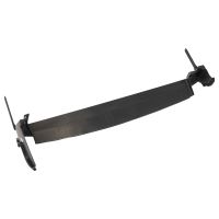 Baffle plate for the engine cooler