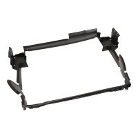 Guide plate for engine radiator