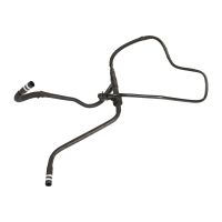 Radiator hose from outlet tank