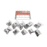 Hose clamp set W4 100 pcs. 9 mm