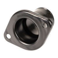 Thermostat cover coolant flange