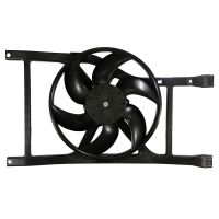Radiator fan frame
