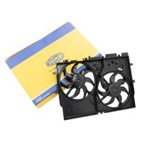 Radiator fan double fan frame + air-conditioning