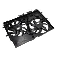 Radiator fan double fan frame + air conditioning original