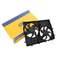 Radiator fan double fan frame - air-conditioning