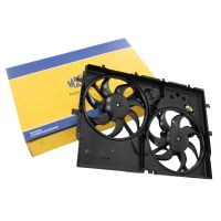 Radiator fan double fan frame - air-conditioning