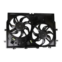 Radiator fan double fan frame + air conditioning