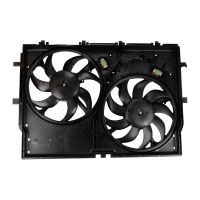Radiator fan double fan frame + air conditioning