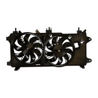 Radiator fan double fan frame + air-conditioning