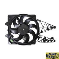 Radiator fan frame with motor + / - air-conditioning 430 Watt 405 mm Ø