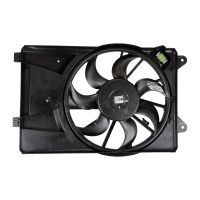 Radiator fan frame with motor + / - air-conditioning 200 Watt 390 mm Ø