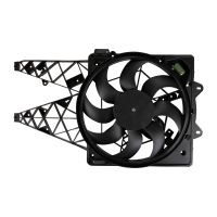 Engine radiator fan