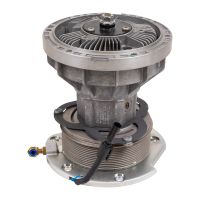 Visco clutch fan, fan clutch