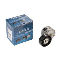 Flat belt tensioner pulley
