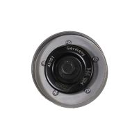 Flat belt tension pulley