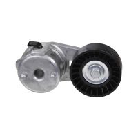 Flat belt tension pulley