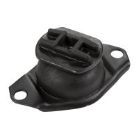 Transmission suspension at the rear