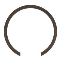 Retaining ring for 3rd gear transmission gears