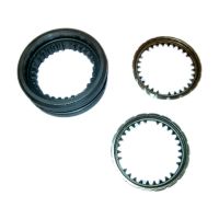 Set sliding collar synchroniser rings