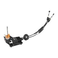 Gearshift lever with pull wire