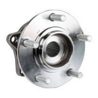 Wheel bearing set in front