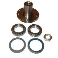Wheel hub kit with wheel bearing front