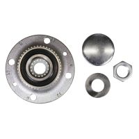 Wheel hub kit with ABS interlocking