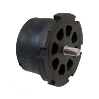 Rear axle stop rubber