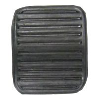 Pedal rubber for brake pedal