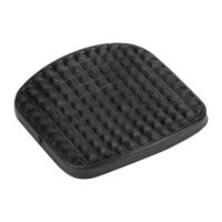 Pedal rubber brake clutch