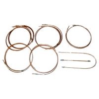 Brake pipe set without ABS