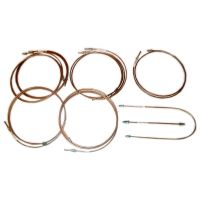 Brake pipe set without ABS