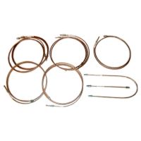 Brake pipe set with ABS